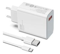 Chargeur pour XiaoMi，33W USB C Chargeur Rapide pour Xiaomi TurboCharge | Mi 13 Mi 12 Mi12Pro Mi11 11 Ultra Mi11 lite Mi 10 Redmi Note 12 12 s 11 11 Pro 10 10 Pro Poco X4 X3 F4 G Adaptateur