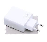 Chargeur pour Xiaomi MDY-12-EH 67W pour Xiaomi 12, 12X, 11T, Mi 11 Ultra, Mi 10 Pro 5G, Poco F3/F4/X3 GT/X4 Pro 5G/X4 GT, Redmi Note 11 Pro 4G/5G (sans câble) avec Chiffon de Nettoyage d'écran mungoo