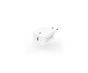 Chargeur, Power Delivery (PD)/Qualcomm, 20 W, blanc