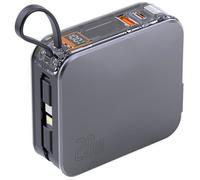 Chargeur Powerbank 3 En 1 4Smart 10 000 Mah Pour Samsung Argent Usb-C Pour