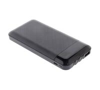 Chargeur Powerbank compact - ZENITECH - 10 000mAh - Noir