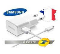 Chargeur Prise Secteur USB Origine + Cable Cordon Original Samsung Pour Galaxy A6 J2 Pro J3 J7 A7 (2018) / A2 J2 Core / A10