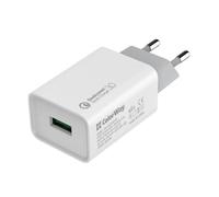 Chargeur Priza, Usb, 18 W, Ignifuge - Colorway (Cw-Chs013q-Wt) - Blanc