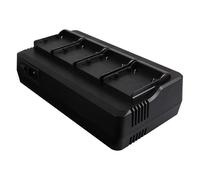 Chargeur professionnel 4 ports compatible avec batteries Canon BP-A30, BP-A60, BP-A90