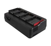 Chargeur professionnel 4 ports compatible avec Sony BP-U30, BP-U60, BP-U90, BP-U100