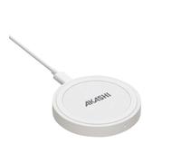 Chargeur Qi sans fil 10W Charge rapide, Design compact, Akashi - Blanc