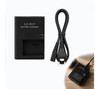 Chargeur Rapid LC-E17 Compatible avec Batteries LP-E17 pour Canon EOS Rebel T7i T6i T6s SL2 SL3 77D 200D 800D 850D M3 M6 Mark II M5 et Plus - Charge Sûre et Efficace pour Appareils Reflex