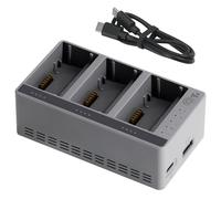 Chargeur Rapide 100 W Batterie de Drone pour DJI Mini5pro/4pro/3/3pro Hub de Charge Double bidirectionnel avec Fonction de Charge de Stockage Accessoires d'entretien intelligents