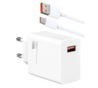 Chargeur Rapide 120W avec Câble USB-C 1M pour Xiaomi 14T Pro 15 14 Ultra 13T 13 12T 12 11T POCO X7 F6 F5 X6 Redmi Note 14 13 12 11 Pro+ Pad 7 Pad 6 Charge Rapide pour Téléphone et Tablette