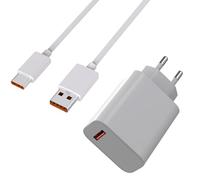 Chargeur Rapide 120W + Cable USB-C 6A Compatible avec Xiaomi Redmi Note 15 Pro Plus 5G/14 Plus 5G/13/12/11/Poco M8 Pro 5G/F4 GT/F6/F7 Ultra/Redmi K50/K60/K70/K80/14T/Pad 6S Phonillico®