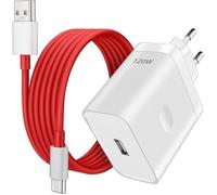 Chargeur rapide 120W pour Oneplus Super VOOC, secteur avec câble USB-C 10A 1m, compatible avec Oneplus 13/13R/13T