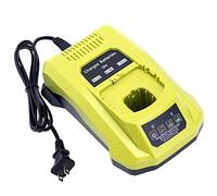 Chargeur rapide 18 V P117 de rechange pour batterie Ryobi 12 V-18 V One+ Lithium-Ion/NiCad/NiMh P102 P108 P189 P197 P103 P105 P107 P190 P191 PBP002 PBP005