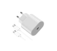 Chargeur Rapide 18W + Cable pour Sony Xperia 1/5/XZ3/XZ2/XZ2 Compact/XZ1/XZs/XZ Premium/10/10 II/10 Plus/XA2