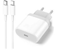 Chargeur rapide 20w 3A + Câble usb-c 1 mètre pour Iphone 16 - Iphone 16 Plus - Iphone 16 Pro - Iphone 16 PRo Max - Straße Tech ®