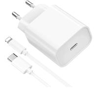 Chargeur Rapide 20W + Cable USB-C Lightning pour iPhone 13 / 12 / 11 / PRO / MAX / MINI Little Boutik®