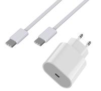 Chargeur Rapide 20W + Cable USB-C USB-C 2 mètres pour iPhone 16 / 16 PLUS / 16 PRO / 16 PRO MAX Phonillico®
