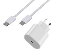 Chargeur Rapide 20w + Cable Usb-C Usb-C 2 Mètres Pour Iphone 16 / 16 Plus / 16 Pro / 16 Pro Max Phonillico®