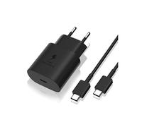 Chargeur Rapide 25W + Cable USB-C USB-C pour Samsung Z FLIP 4 / Z FOLD 4 / A13 4G/A23/A33 5G/A53 5G/A73 5G/A52/A52 5G/A52s 5G/A72/A72 5G