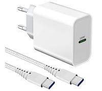 Chargeur Rapide 25W Prise USB C pour Samsung S23 S22 S21 S20 FE A17 5G A16 | Type C Secteur et Cable pour Galaxy S22/S21 FE/S20 Plus/S23 Ultra A53 A54/A33 A34 A35/A14 A13 A15/A25/A52 A52S A71 A23/ A05S