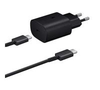Chargeur Rapide 25W - Yuan Yuan - iPhone 15 Pro Max - USB-C - Câble 1m - Noir
