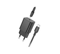 Chargeur Rapide 30W + Cable USB-C Noir pour iPhone 16 / 16 PLUS / 16 PRO / 16 PRO MAX / 15 / 15 PLUS / 15 PRO / 15 PRO MAX -