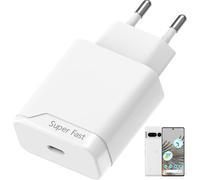 Chargeur Rapide 30w Pour Google Pixel 9 9 Pro 9 Pro Xl Pixel 8 8 Pro 8a Pixel 7 7 Pro 7a 6 6 Pro 6a Pixel 9 Pro Fold Pixel Tablet Adaptateur Prise Pour Iphone 15 16 Type C Secteur Mural Alimentation