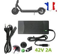 Chargeur Rapide 42V 2A - Xiaomi M365 Essential 1S Pro Pro2 Ninebot Segway G30LE ES1 ES2 CHARGEUR DE BATTERIE POUR VELO