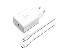 Chargeur rapide 45 W pour Samsung Galaxy S24 Ultra/S24+/S23/S23 Ultra /S22 Ultra/S22/S22+/S21/S21 FE/S20/S9/S9+/S8/S8+/A13/A14/A54/A33/A53 5G, connecteur de type C de rechange Samsung EP-T4510