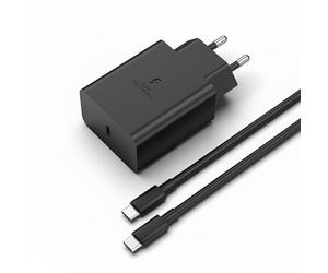 Chargeur rapide 45 W pour Samsung Galaxy S24 Ultra/S24+/S23/S23 Ultra /S22 Ultra/S22/S22+/S21/S21 FE/S20/S9/S9+/S8/S8+/A13/A14/A54/A33/A53 5G, connecteur de type C de rechange Samsung EP-T4510