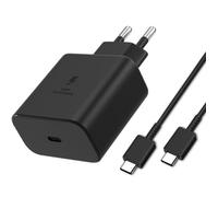 Chargeur Rapide 45W + Cable USB-C USB-C pour SAMSUNG Galaxy TAB S10 ULTRA/TAB S10 PLUS/TAB S9 ULTRA/TAB S9 PLUS/TAB S9 Phonillico®