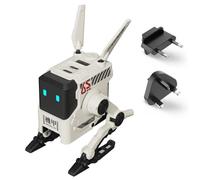 GravaStar Alpha 65W GaN Chargeur Rapide, Chargeur Rapide 3 Ports avec Prise Multiple pour Voyage, Chargeur Universel pour Royaume-Uni/UE/États-Unis, pour iPhone, MacBook, iPad, Galaxy (Blanc)