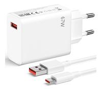 Chargeur Rapide 67W - E.F.Connection - Cable USB-C 1M - pour Redmi 15c 14c 13c 10c Note 12 Note 13 13pro Plus Note 14