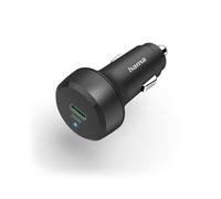 Hama 201638 Chargeur de voiture, PD/QC,USB-C, 25W Chargeurs/Câbles de charge/Alimentation spéciale Noir