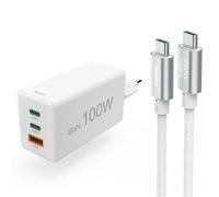 Chargeur Rapide avec câble de Charge USB-C pour Ordinateur Portable, PD | Chargeur rapide 100 W