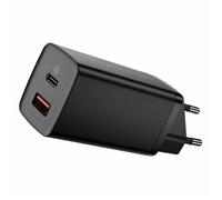 Chargeur rapide - BASEUS - GAN 2 Lite - 65W - Version européenne - Couleur noire