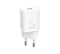 Baseus Chargeur secteur Super Si – 1 port USB‑C 25W – Blanc