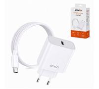 Chargeur Rapide + Câble acce2s® pour Realme 14 Pro Pro+ P4 Lite C100 Note 70T C75 14x 14T C71 14 Narzo 50 9 USB-C 1m PD 3.0 20W
