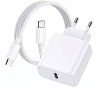 Chargeur Rapide + Câble Pour Doro Leva X10 L30 E30 L20 E22 E20 E10 L10, Aurora A10 A30 A20 Usb-C 1M Pd 3.0 20W[F109]