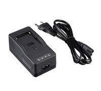 Chargeur rapide compact Bresser pour batterie NPF avec support