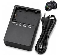 Chargeur Rapide Compatible avec Batteries LC-E6E/LC-E6/LP-E6/LP-E6N/LP-E6NH | pour Canon EOS 60D 60DA 70D 80D 90D 7D Mark II 7D 6D Mark II 6D 5D Mark IV 5D Mark III 5D Mark II 5Ds R5 R6 MarkII R7