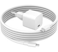 Chargeur Rapide Compatible avec iPad 10eme/11eme Génération A16 A15 2025 Adaptateur Secteur avec Câble de 1,8 m