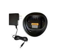 Chargeur Rapide de Bureau for Talkie-walkie, Compatible avec Motorola,CP200 EP450 CP040 GP3138 GP3188 GP3688 PR400 CP150(Us Battery Charger)