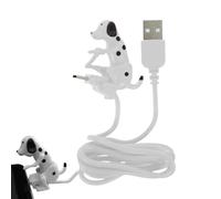 Chargeur Rapide De Type C - Protection De Batterie Haute Vitesse pour Chien | Chargeur De Téléphone pour Chien À Bosse en Mouvement Humoristique | Câble De Chargement Portatif D'abs pour Le Voyage De