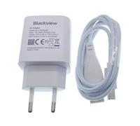 Chargeur rapide d'origine pour Blackview BV8000 Pro Power Adapter Quick Charging+Wire USB Cable