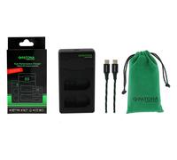Chargeur rapide double Nikon EN-EL15/EN-EL15C + câble