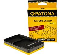 Chargeur rapide double pour Canon LP-EL Speedlite EL-1 EL-5, câble USB-C inclus