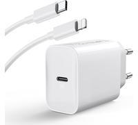 Chargeur Rapide for iPhone 14/14/Pro/14 Pro Max/14 Plus/13 12 11 SE XR X XS 8, 30W USBC Charger Prise Secteur Type C Alimentation USB C Adaptateur et 2M Cable