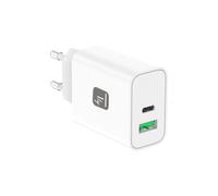 Techly IPW-USB-30WACG chargeur d'appareils mobiles Universel Blanc Secteur Charge rapide Intérieure