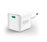 Chargeur rapide, GaN, USB-C, super-mini-chargeur, PD, 65 W, blanc