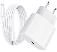 Chargeur Rapide iPhone 11 / 11 Pro / 11 Pro / MAX XS XS MAX XR X 8 8 Plus - 25W + Câble 1 mètre USB C Lightning - Straße Tech ®